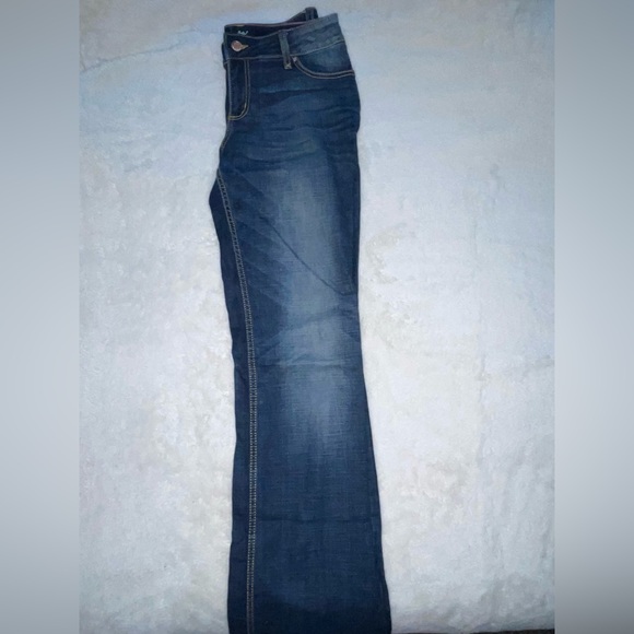 Blue boot cut wrangler jeans - Picture 5 of 5